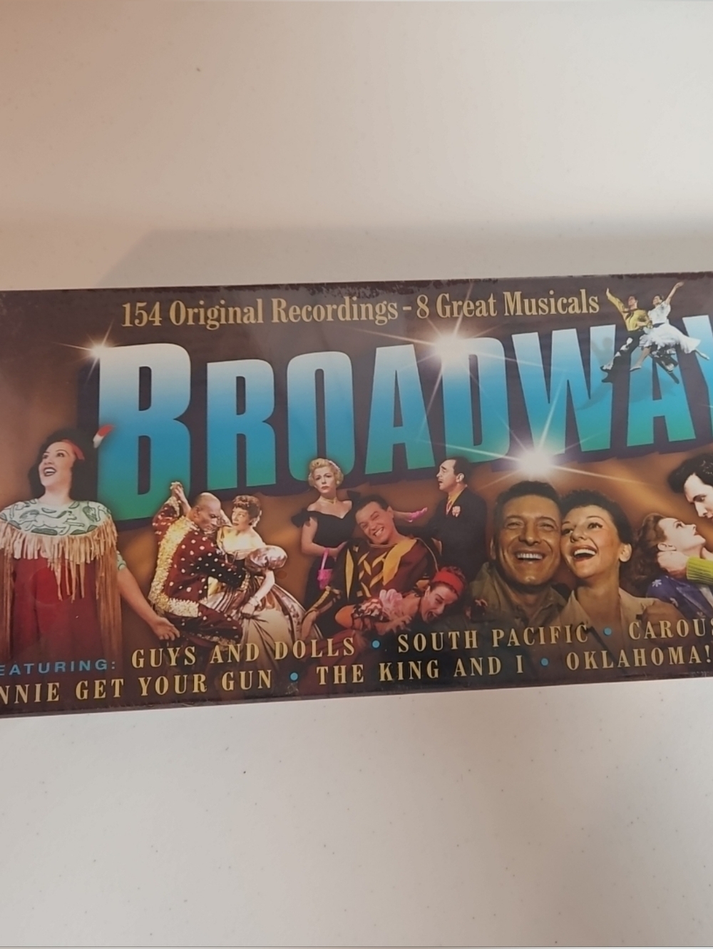 Vintage Broadway 8 CD Set 154 Original Cast Recordings Musical Theater Box New